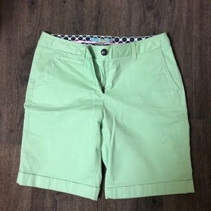 Excellent condition boden shorts. Mint green!